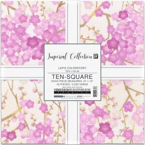 Imperial Collection 18 Lapis Ten Square 42 10-inch Squares Layer Cake